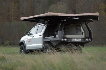 ТЕНТ ДЛЯ АВТОМОБИЛЯ BATWING 270° 2M - БОКОВОЙ НАВЕС БОЛЬШЕ 4X4