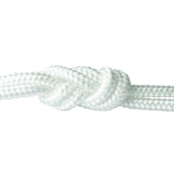 Lina POLIPROPYLENOWA 5mm Pleciona BIAŁA Gładka 1m