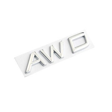Emblemat Logo Naklejki Volvo T5 T6 AWD TYŁ KLAPĘ