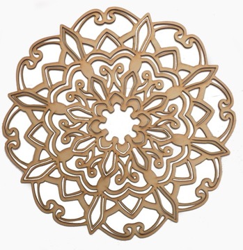 30 cm MANDALA PANEL AŻUROWY 'Wzór 3' Na wymiar