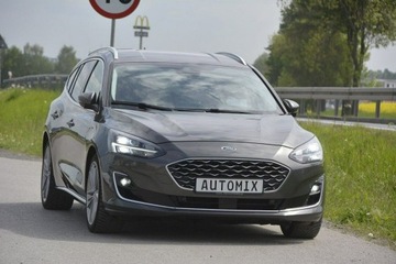 Ford Focus IV Kombi 1.5 EcoBlue 120KM 2019 Ford Focus 1.5EcoBlue doinwestowany Vignale skóra, zdjęcie 9