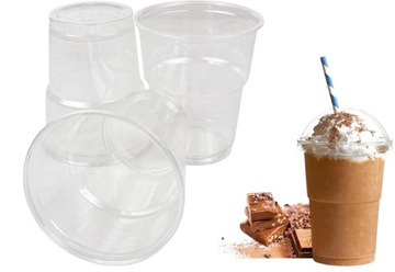 Kubek kubki plastikowy do napojów zimnych piwa SHAKE PET 200ml 50szt. 78mm