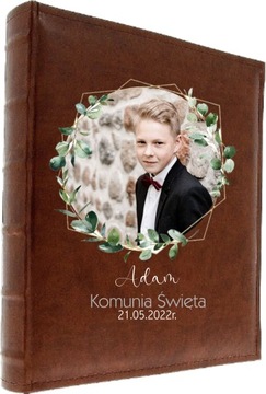ALBUM NA ZDJĘCIA KOMUNIJNE PREZENT NA KOMUNIĘ