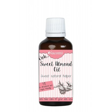 Nacomi Sweet Almond Oil olej ze słodkich migdałów 50ml P1
