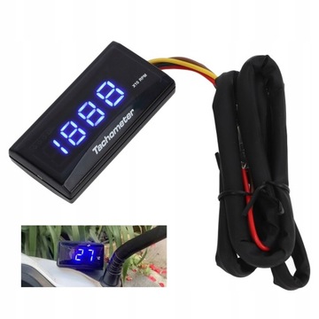 СПИДОМЕТР С ЖК-дисплеем ДЛЯ МОТОЦИКЛА ТАХОМЕТР 12 В ТАХОМЕТР УЛЬТРАТОНКИЙ