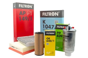 ZESTAW FILTRÓW FILTRON VOLKSWAGEN GOLF IV, BORA I 1.9TDI SDI