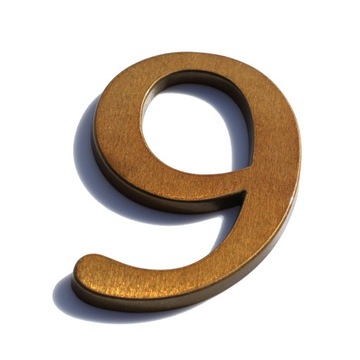 НОМЕР ДОМА, ЦИФРЫ ДЛЯ ДОМА, КОРИЧНЕВЫЕ ТРАНСПОПРИМЕРНЫЕ БУКВЫ 0-9 Н.Э.