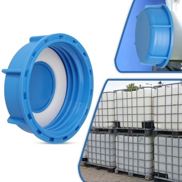 Заглушка-гайка IBC MAUZER S100x8/10см