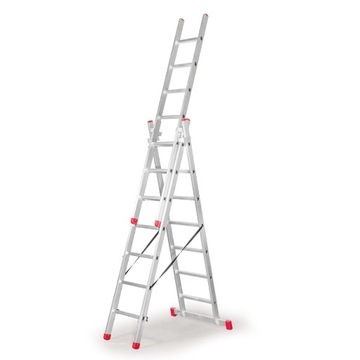 Drabina 3 - elementowa ze stabilizatorem AK 3x8