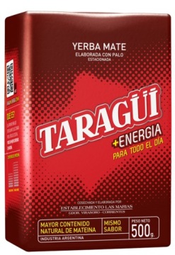 Энергетический набор для йербы мате: Yerbomos UN MATE + Taragui ENERGIA 500г