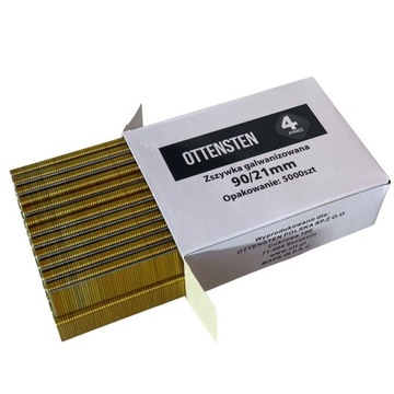 Скобы столярные Ottensten TYP90 21мм 5000 шт.