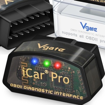 Interfejs diagnostyczny VGATE ICAR PRO BLUETOOTH 5.0 BT 4.0 5.0 OBD2 iOS