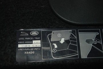 POLIČKA KUFRU RANGE ROVER EVOQUE L551 OE K8D2-46668-AD8PVJ