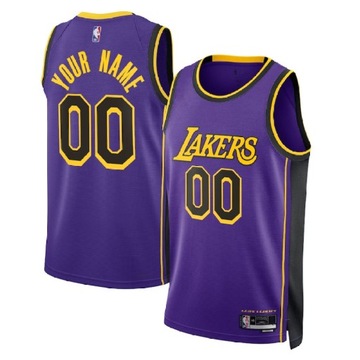 Koszulka Bez Rękawów Los Angeles Lakers personalizowany Nazwa I Numer