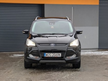 Ford Kuga II SUV 2.0 Duratorq TDCi 163KM 2013 Ford Kuga Panorama Navi Radar Kamera Alu Tempomat Serwis Gwarancja 2.0, zdjęcie 1
