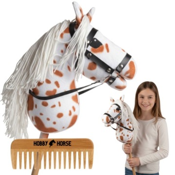 Hobby Horse Kůň Na Tyči A3 Koník Hlava Koně Tyč S Hřívou Hřeben