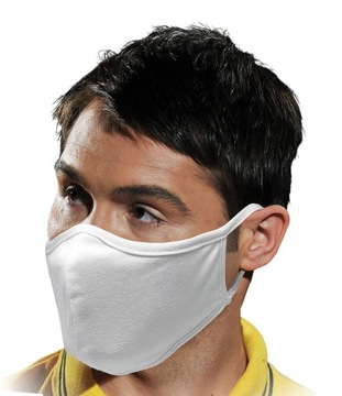 Гигиеническая маска многоразовая хлопковая 3-слойная