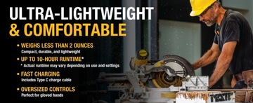 Портативная Bluetooth-колонка DEWALT (обновленная версия), водонепроницаемая