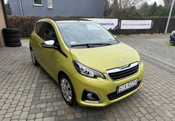 Peugeot 108 2018 Peugeot 108 1,0 72KM Klimatyzacja CarPlay Otwierany dach Opony latozima, zdjęcie 2