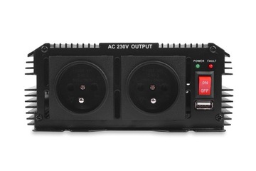 АВТОМОБИЛЬНЫЙ ПРЕОБРАЗОВАТЕЛЬ TIR 24В 230В 800Вт 1200Вт VOLT POLSKA TIR + USB