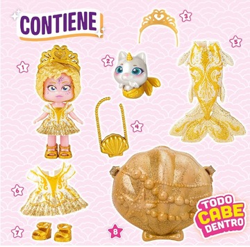 KOOKYLOOS MERMAID - JEWEL - КУКЛА-РУСАЛОЧКА С СУМОЧКОЙ