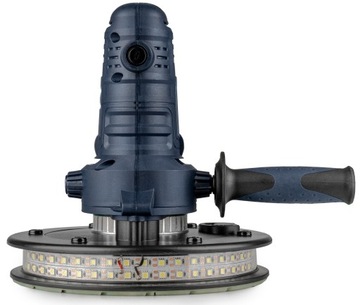 ШЛИФОВАЛЬНАЯ ШЛИФОВКА ДЛЯ ШТУКАТУРКИ, 180ММ, СЕТЕВАЯ, СО СВЕТОДИОДНОЙ ЛЕНТОЙ + 6 БУМАГ