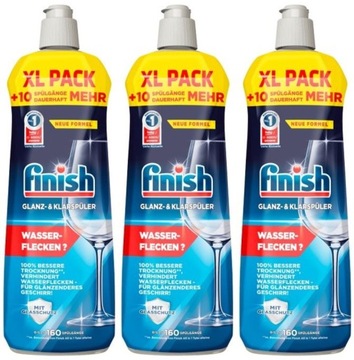 Finish Nabłyszczacz do Zmywarek 3x800ml NIEMCY