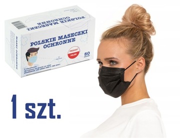 POLSKIE CZARNE MASECZKI JEDNORAZOWE, 1SZT