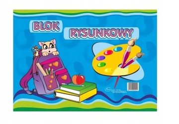 Blok rysunkowy A3 biały PROTOS