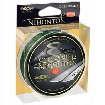 Mikado Plecionka Nihonto OCTA Green 0,12mm/150m 8,90kg