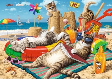 ПАЗЗЛ 1011 СКРЫТЫЕ ФОРМЫ CAT RELAX CREFL 10674