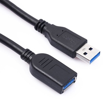 Удлинительный кабель USB 3.0 с разъемом «папа» и «мама», длина 1 м.