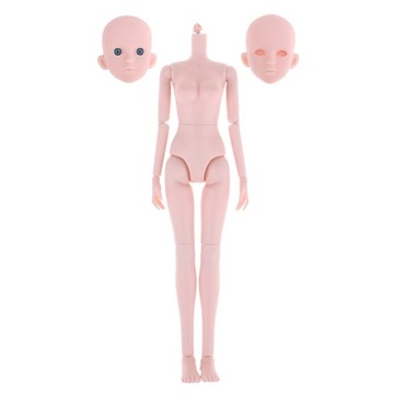 1/4 Girl Doll Nude Body And Head Scuplt Doll DIY