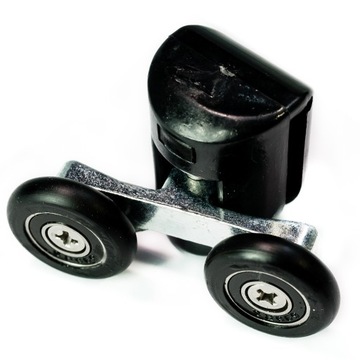 Набор из 8 роликов для кабины сверху и снизу Ø 23, черный