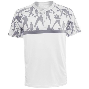 KOSZULKA BABOLAT COMPETE POLO MEN WHITE/GREY M