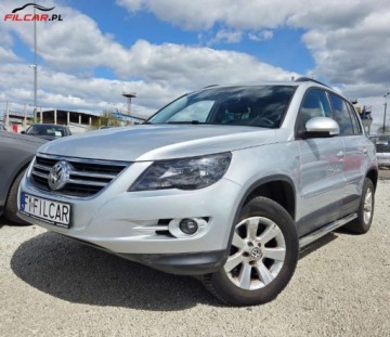 Volkswagen Tiguan I SUV 2.0 TSI 200KM 2010 Volkswagen Tiguan 4Motion 4X4 Niski udokumentowany przebieg HAK Mozliwa za, zdjęcie 1