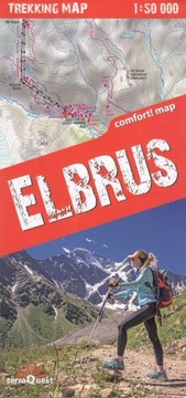 Elbrus Mapa turystyczna