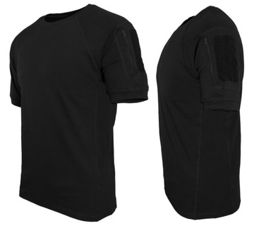 Wojskowa Koszulka T-SHIRT DUTY Texar Czarna r. 3XL