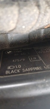 BMW E39 FACELIFT KLIKA VNĚJŠÍ LEVÝ ZADNÍ BLACK SAPHHIRE