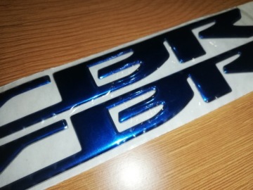 Эмблема с логотипом CBR 1000 Honda BLUE 3D Пара + подарок