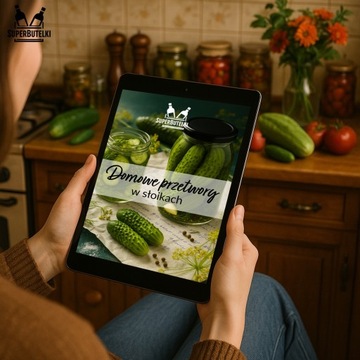 Zestaw 30x SŁOIKI SZKLANE 815 ML+ ZAKRĘTKI NA KOMPOTY PRZETWORY OGÓRKI