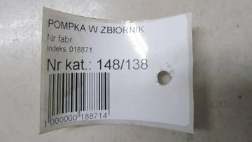 MITSUBISHI OUTLANDER I 2.4 ČERPADLO PALIVA MN163032