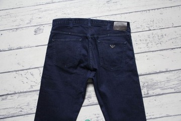 Armani Jeans 8n6j21 6dlpz _ Regular Fit _ ciemnogranatowe jeansy _ 34