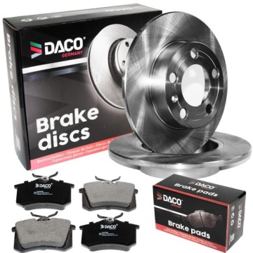 Тормозной диск ЗАДНИЙ VW GOLF IV Leon Octavia DACO