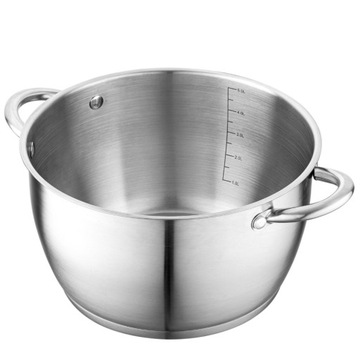 FLORINA Набор горшков Генри 8 шт. INOX индукция