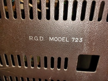 Старый ламповый радиоприемник Р.Г.Д. 723 довоенного 1938 г.