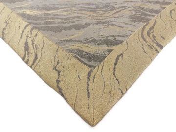 Салфетка - ЗОЛОТОЙ МРАМОР, ДВУХСТОРОННЯЯ, настольная дорожка 80х80