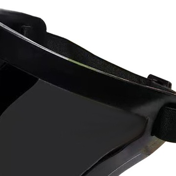 Pełna osłona twarzy Lekka, przeciwmgielna osłona twarzy do szlifowania w kolorze ciemnoszarym