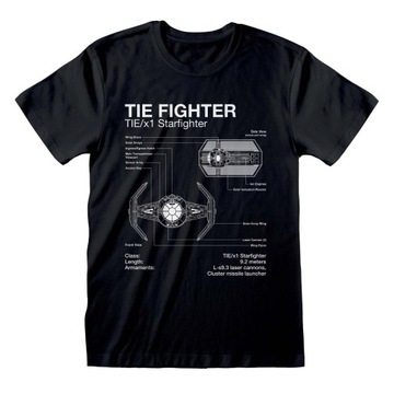 Koszulka Star Wars TIE Fighter TIE/x1 Roz. M