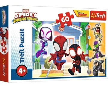 TREFL PUZZLE 60-EL. 17371 SPIDEY AMAZING FRIENDS